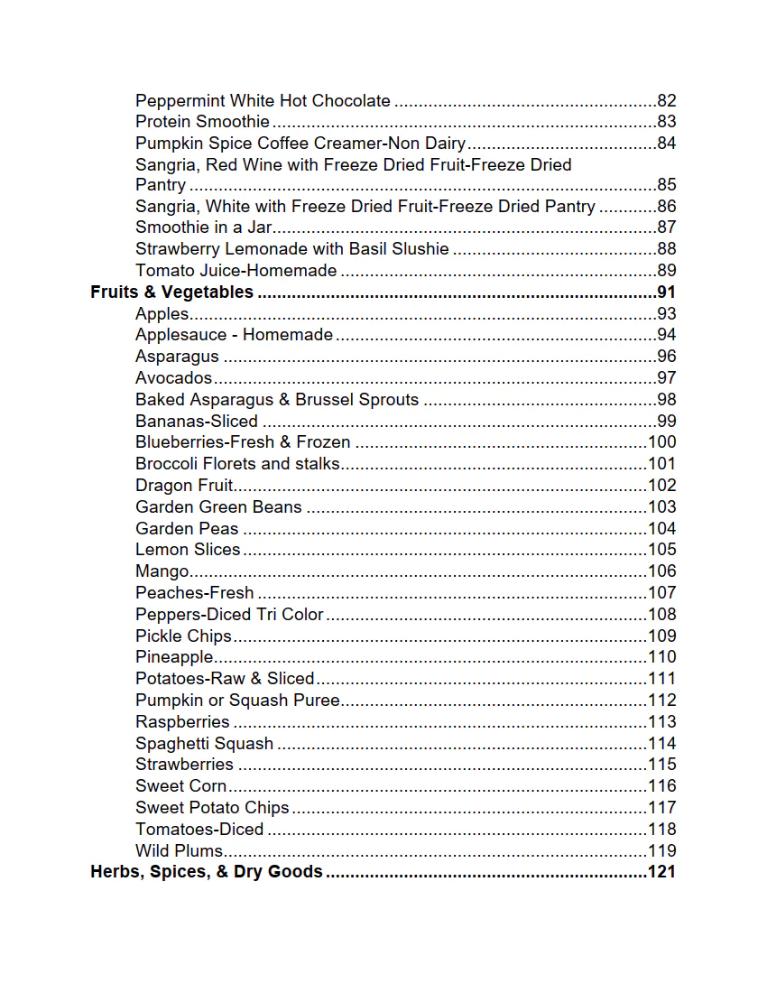 The Original Freeze Drying Cookbook - From Fresh to Forever PHYSICAL COPY - Image 4